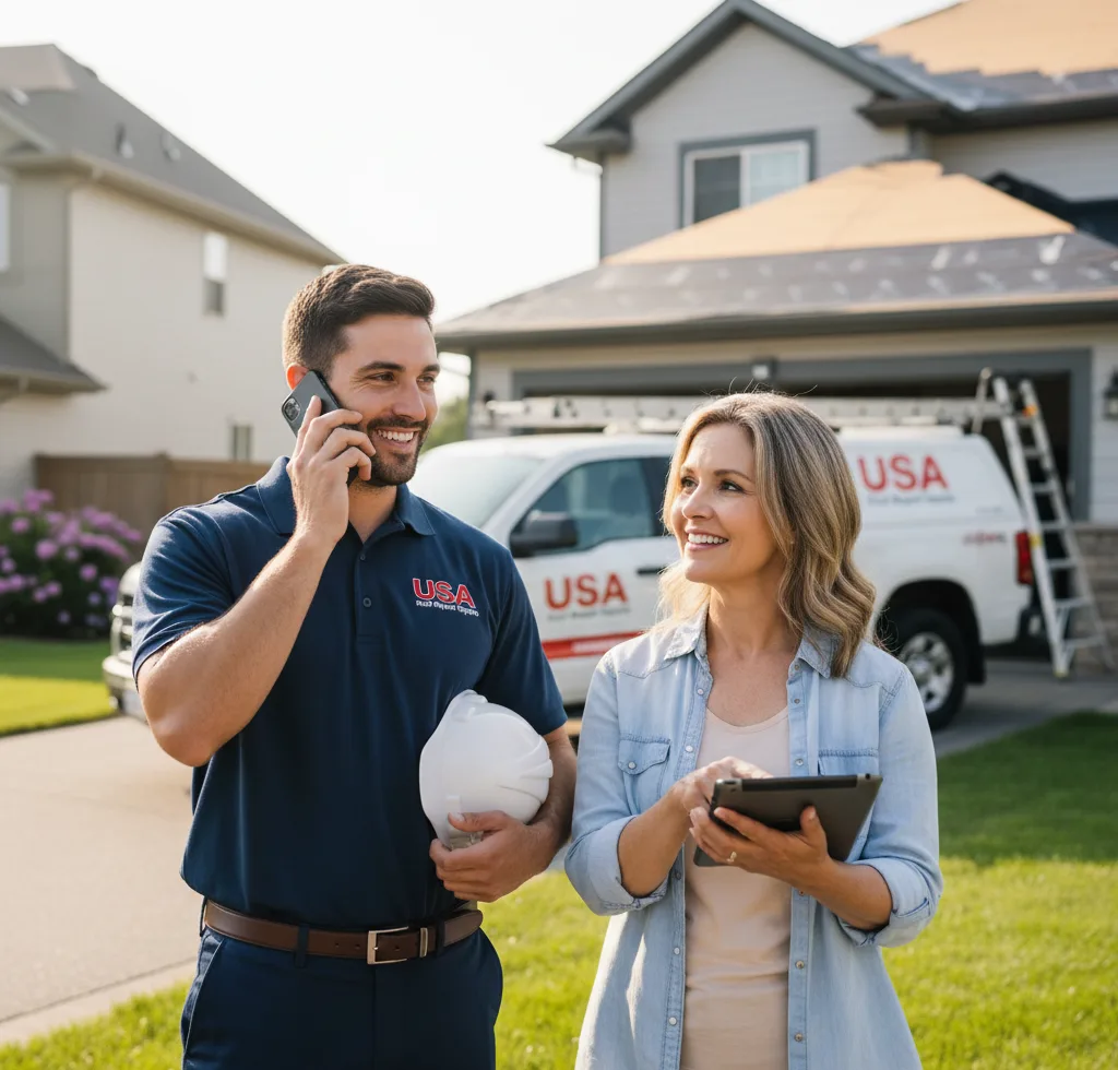 USA Roof Repair Experts customer support in Mount Vision